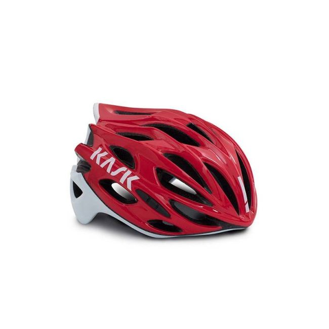 Kask Mojito X rosu-alb casca protectie