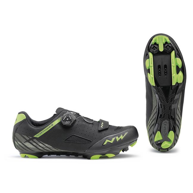 Northwave Origin Plus pantofi MTB negru-verde