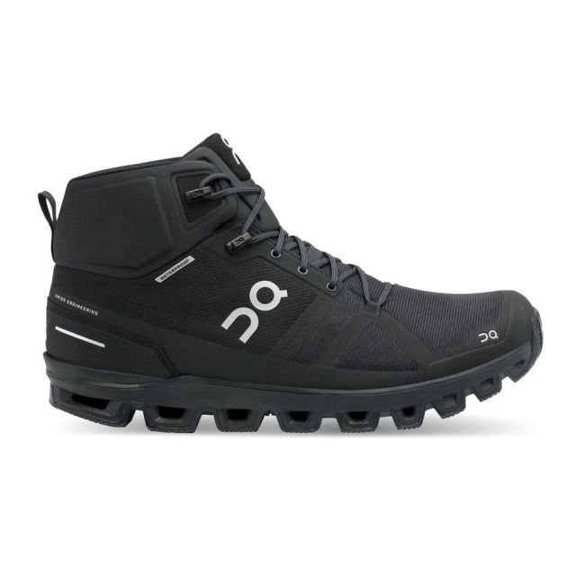 On Cloudrock Waterproof - ghete sport pentru barbati - negru