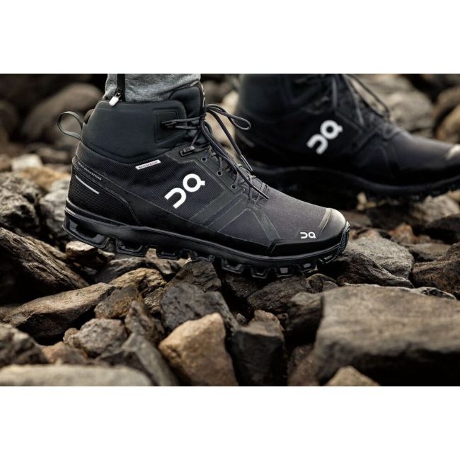 On Cloudrock Waterproof ghete rezistente la apa - maro cocoa rosu