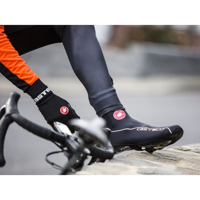 Castelli Diluvio 2 All-Road - husa pantofi pentru ciclism - neagra