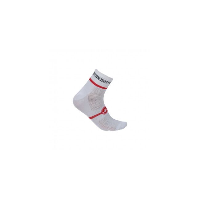 Castelli Sosete ciclism Velocissimo 6 alb