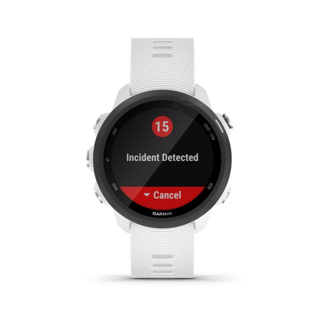Garmin Forerunner 245 Music alb - ceas cu GPS pentru alergare, bicicleta, cardio, yoga si alte sporturi