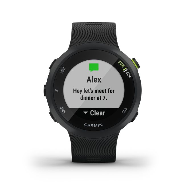 Garmin Forerunner 45 negru - ceas cu GPS pentru alergare, bicicleta, cardio, yoga si alte sporturi