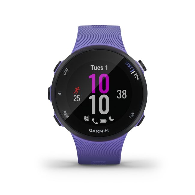 Garmin Forerunner 45s violet - ceas cu GPS pentru alergare, bicicleta, cardio, yoga si alte sporturi