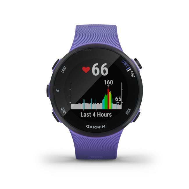 Garmin Forerunner 45s violet - ceas cu GPS pentru alergare, bicicleta, cardio, yoga si alte sporturi
