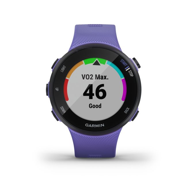 Garmin Forerunner 45s violet - ceas cu GPS pentru alergare, bicicleta, cardio, yoga si alte sporturi