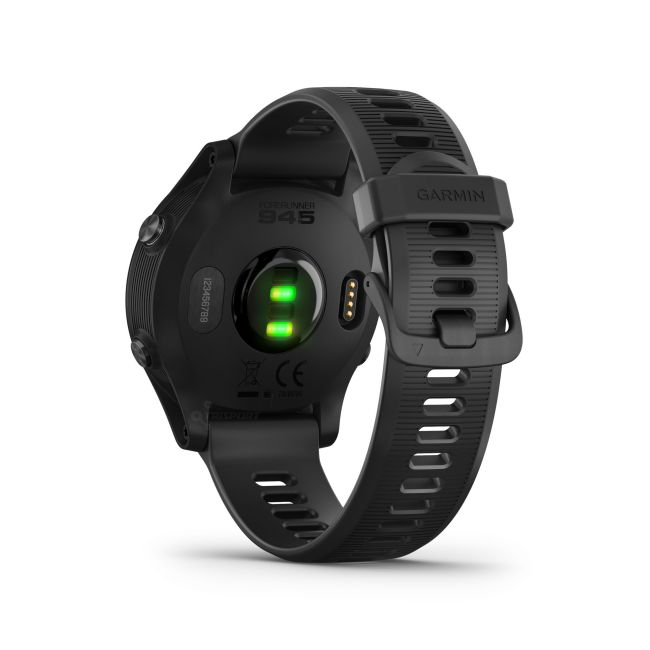 Garmin Forerunner 945 negru - ceas cu GPS pentru alergare, bicicleta, inot, triatlon si alte sporturi