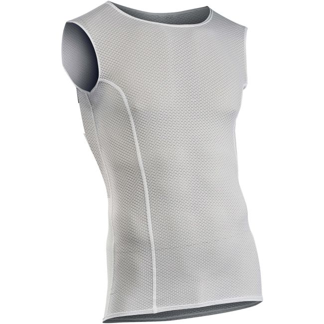 Northwave bluza fara maneci Ultralight - alb