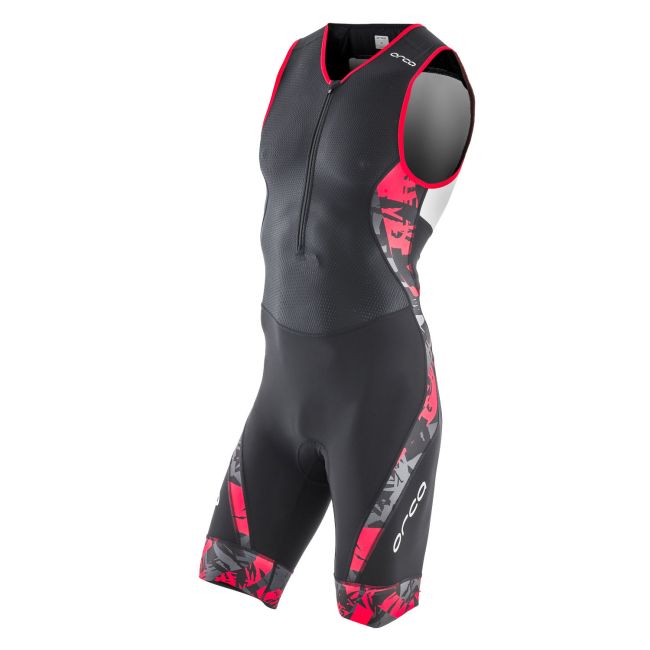 Orca 226 RACE SUIT costum triatlon-rosu