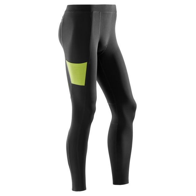 CEP Pantaloni de antrenament negru-lime Barbati