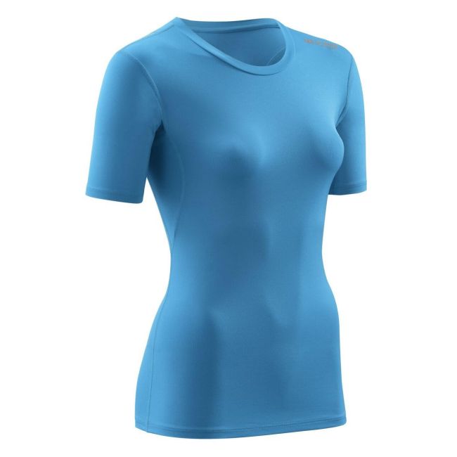 CEP Tricou Wingtech cu maneci scurte W electric blue-green