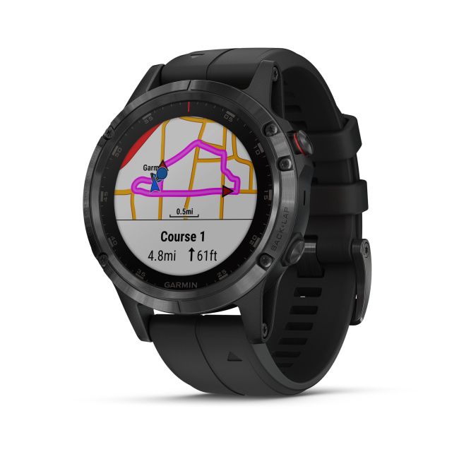 Garmin Fenix 5 Plus Sapphire negru