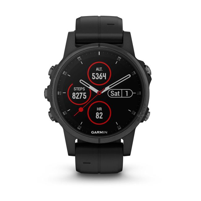 Garmin Fenix 5s Plus Sapphire black