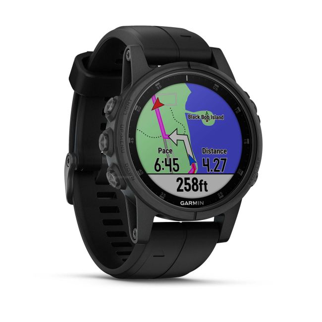 Garmin Fenix 5s Plus Sapphire black