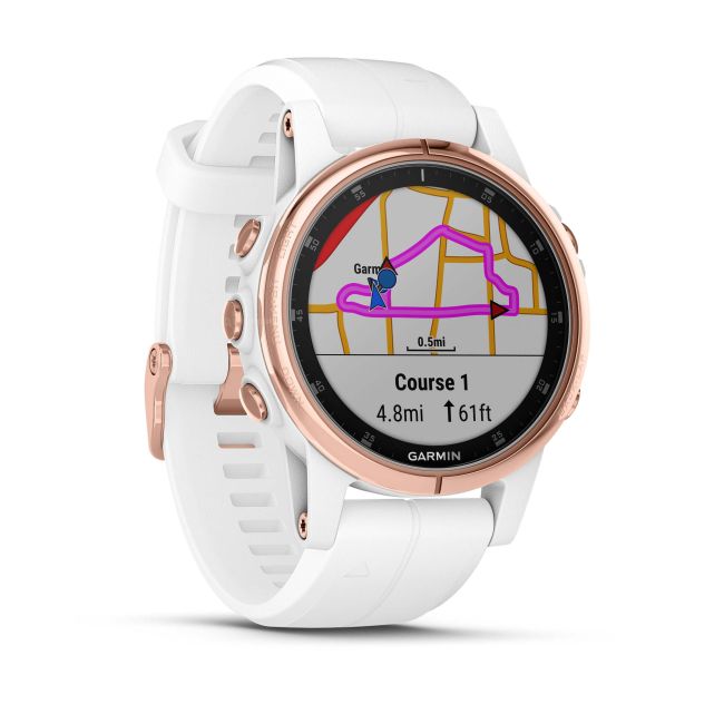 Garmin Fenix 5s Plus Sapphire white Rose Gold