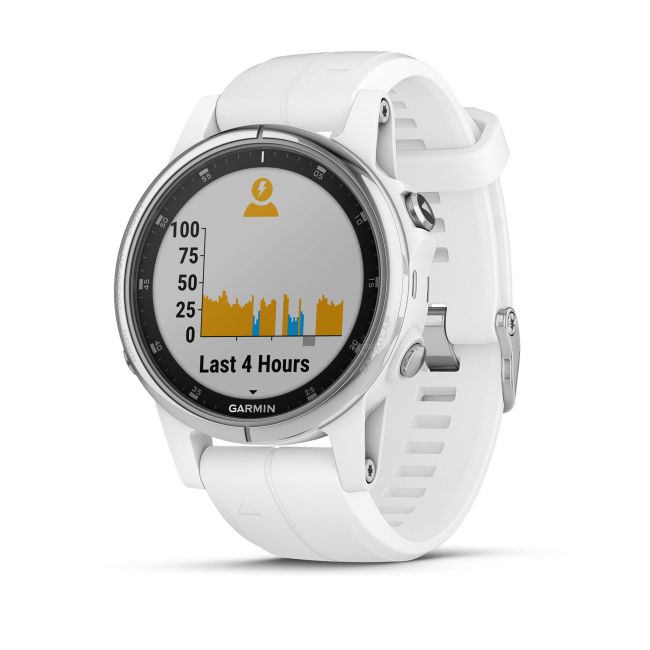 Garmin Fenix 5s Plus Sapphire white