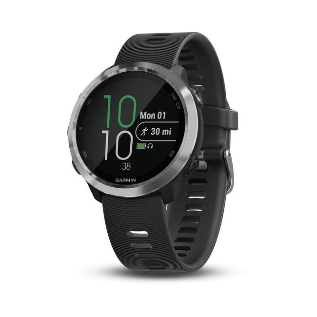Garmin Forerunner 645 Music negru silver - ceas cu GPS pentru alergare, bicicleta, cardio, yoga si alte sporturi