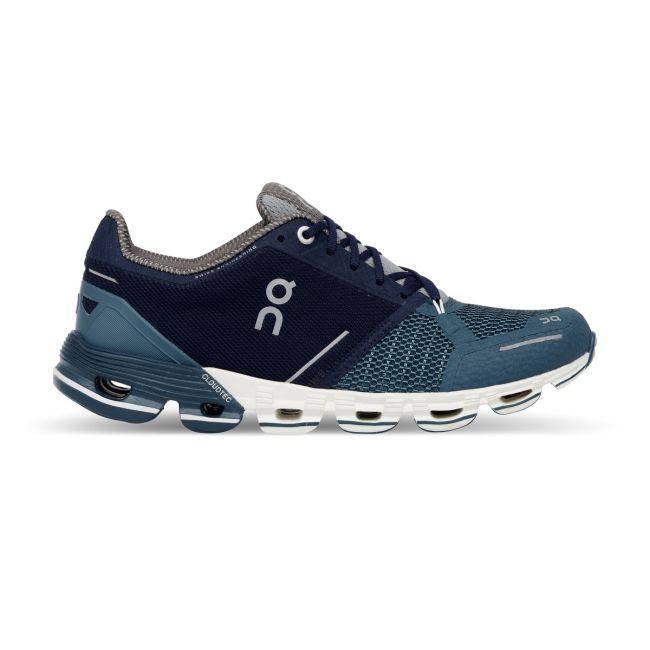 On Cloudflyer - pantofi sport pentru femei - albastru alb