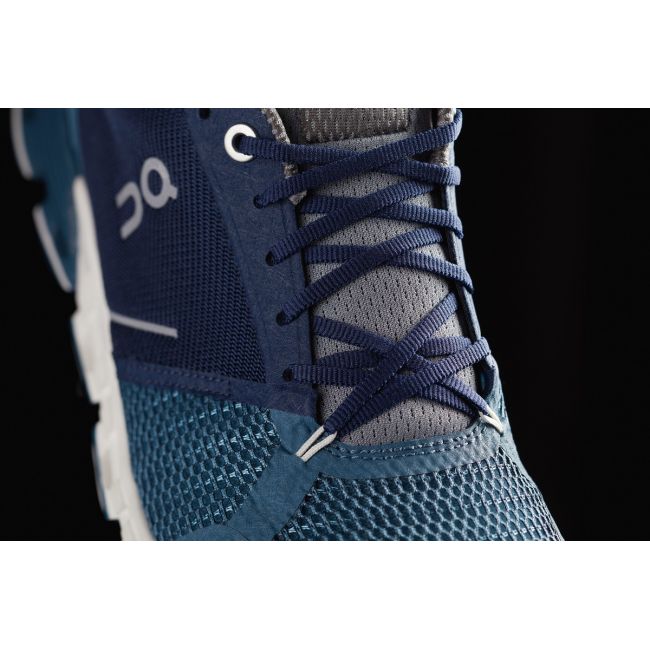 On Cloudflyer - pantofi sport pentru femei - albastru alb