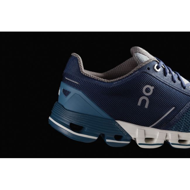 On Cloudflyer - pantofi sport pentru femei - albastru alb