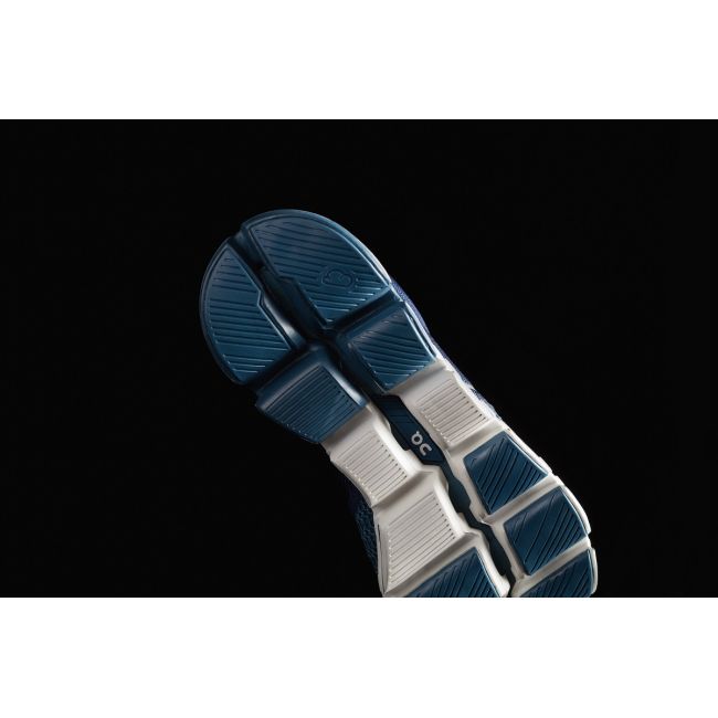 On Cloudflyer - pantofi sport pentru femei - albastru alb
