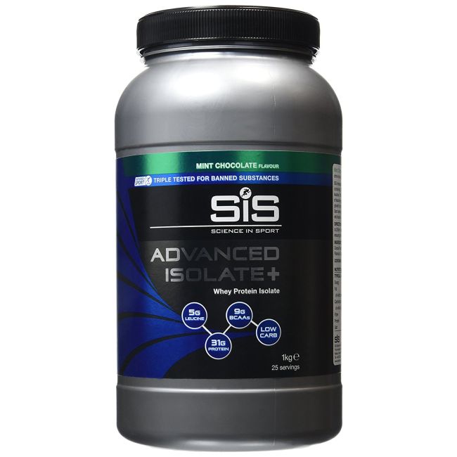 SIS - supliment proteic Advanced Isolate+, aroma Ciocolata Mentolata - bidon 1kg