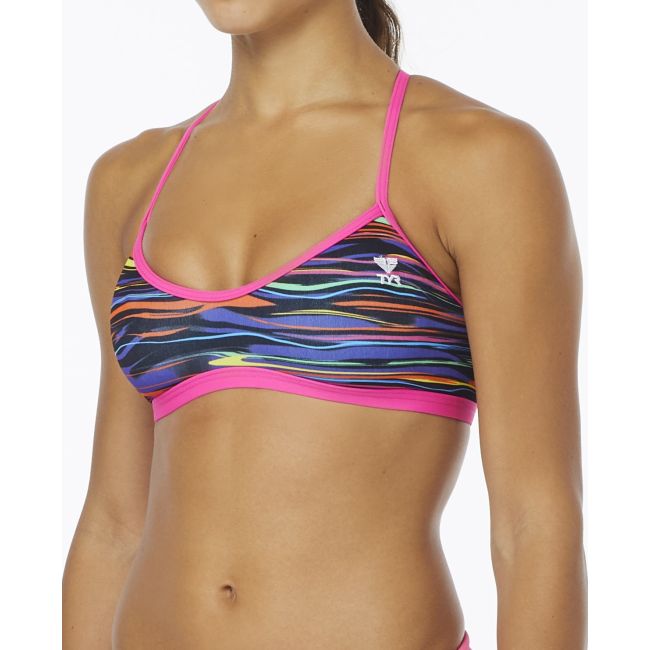 TYR Fresno Trinity Top purpuriu-multicolor