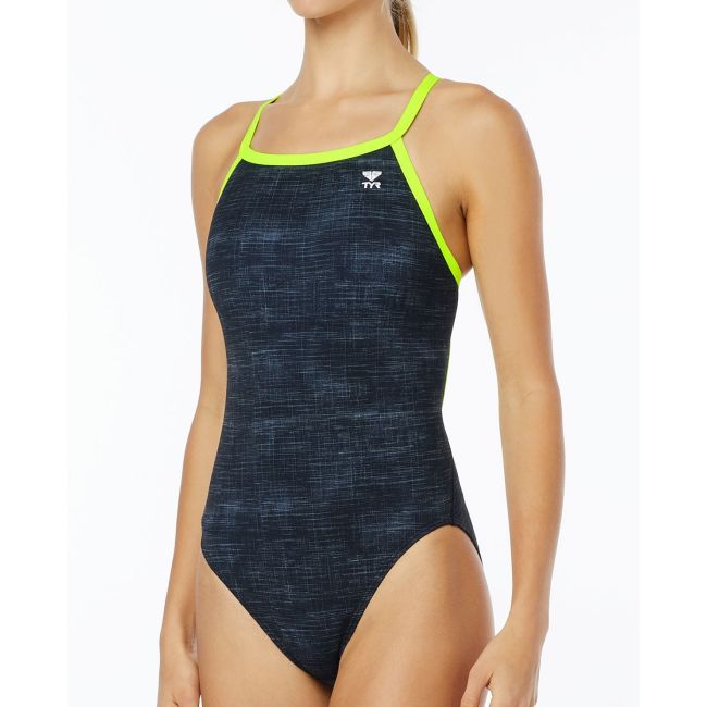 TYR Sandblasted Diamondfit Negru