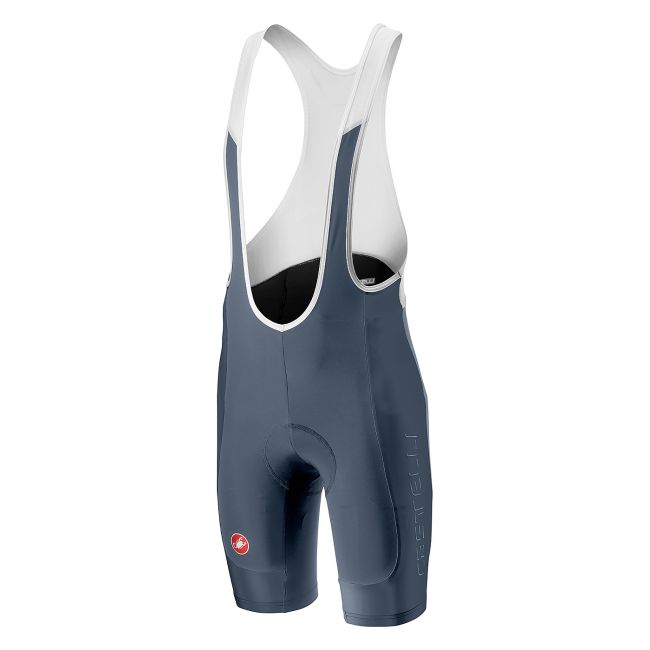 Castelli Evoluzione 2 pantaloni scurti cu bretele ciclism - gri