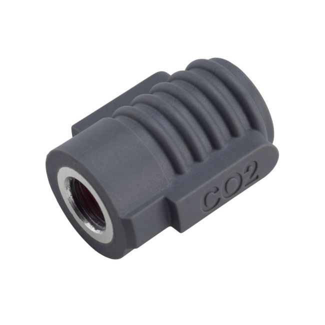 Crank Brothers - pompa de mana pentru bicicleta Klic HV Gauge cu adaptor CO2 - negru