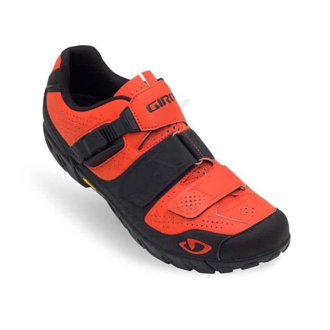 Giro Pantofi ciclism Terraduro Glowing rosu-negru  2016