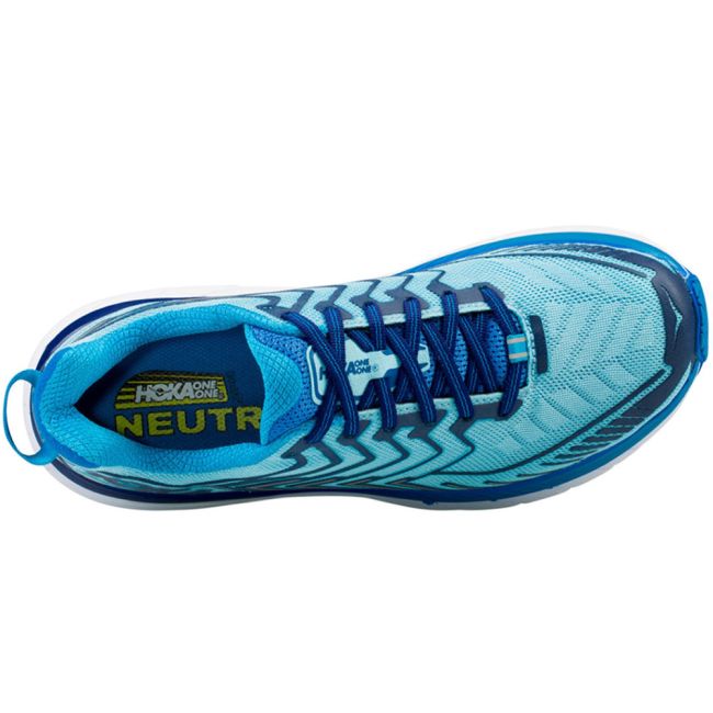 Hoka One Clifton 4 - pantofi alergare pentru femei - albastru Topaz albastru Imperial