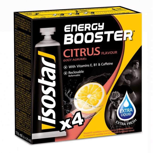 Isostar Gel Ultralichid Citrice 4X29ml