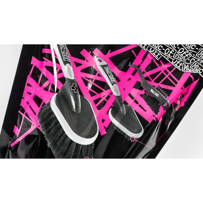 Muc-Off set 3 perii pentru curatarea bicicletei