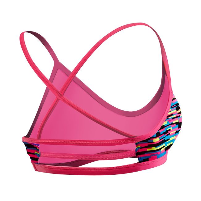 TYR - bustiera - Drift Trinity Top - albastru roz