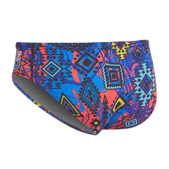 TYR Slip Santa Ana Allover Racer negru-multicolor