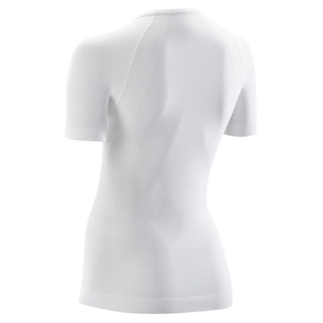 CEP - Tricou de compresie ultralight W cu maneci scurte - alb