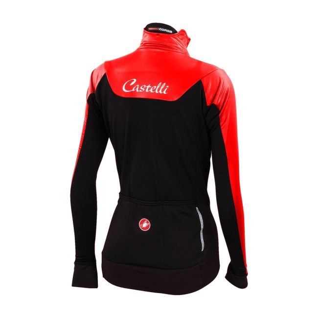 Castelli geaca Cromo light dama rosu/negru