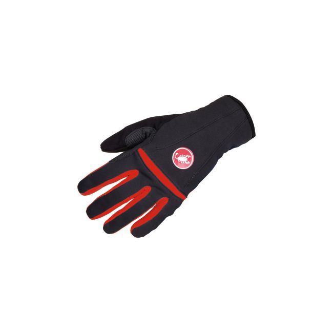 Castelli manusi iarna dama Cromo negru-rosu