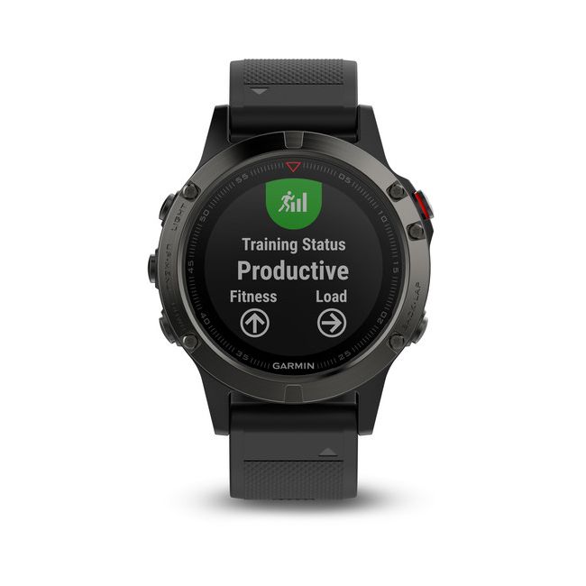 Garmin Fenix 5 Slate grey cu curea neagra pachet performer