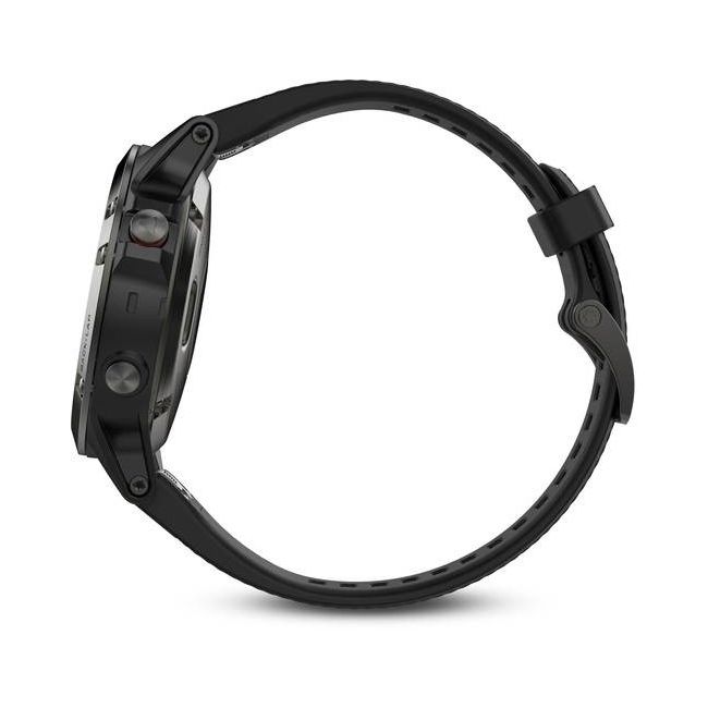 Garmin Fenix 5 Slate grey cu curea neagra pachet performer