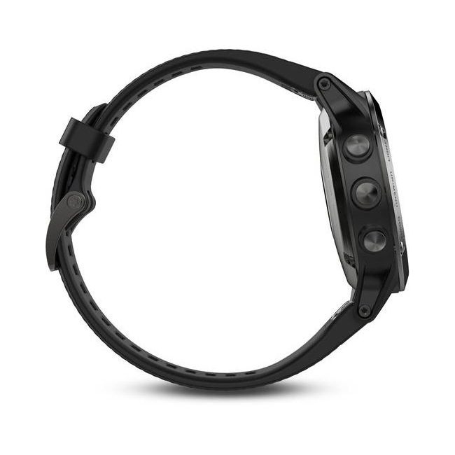 Garmin Fenix 5 Slate grey cu curea neagra pachet performer