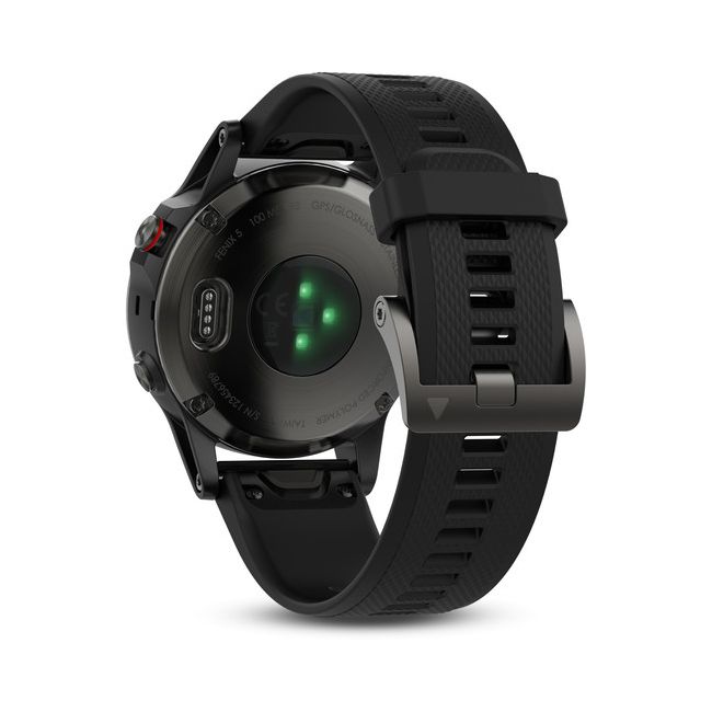 Garmin Fenix 5 Slate grey cu curea neagra pachet performer