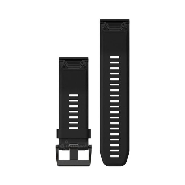 Garmin curea silicon neagra QuickFit 26 pentru Fenix 5x / 3 / 3HR