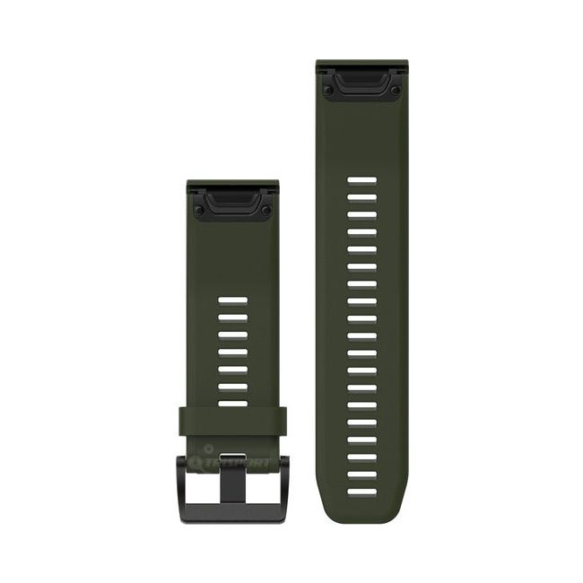 Garmin curea silicon verde muschi QuickFit 26 pentru Fenix 5x / 3 / 3HR