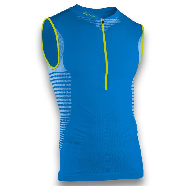 Instinct Sensation Ultra Race albastru fara maneci