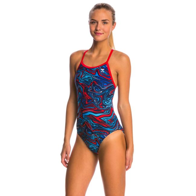 TYR Heat Wave Diamondfit albastru-rosu