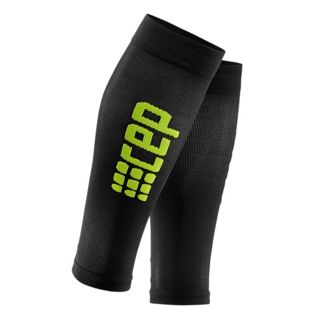 CEP Compresie gamba W ultralight negru-verde