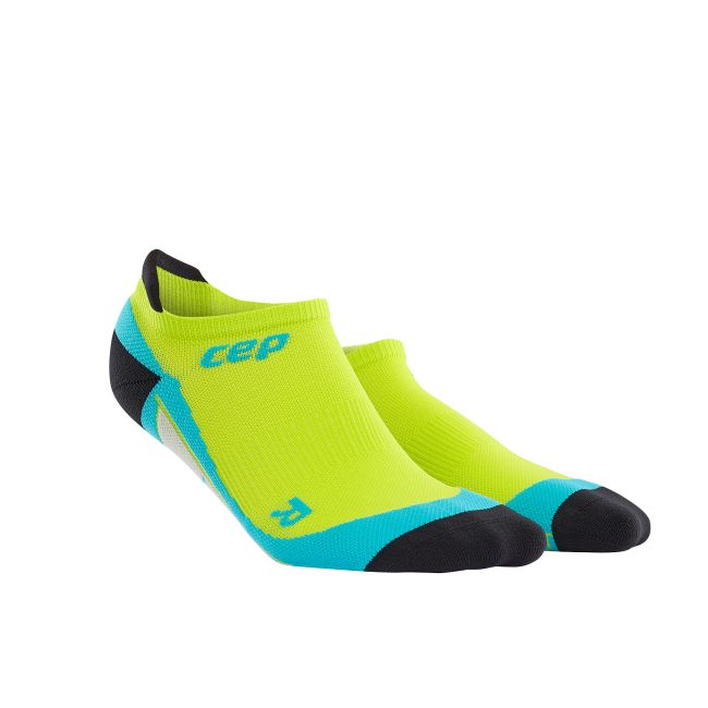 CEP Sosete no show lime-hawaii blue
